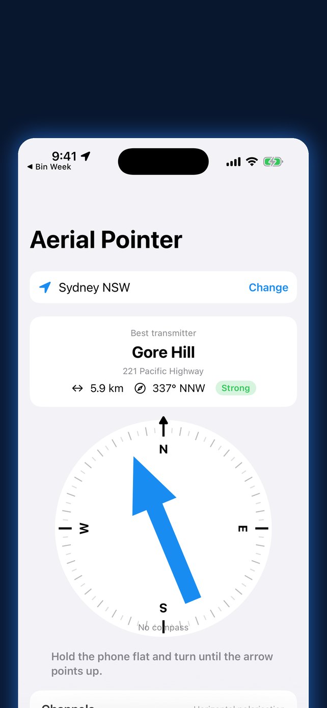 Aerial Pointer: TV Antenna screenshot 1