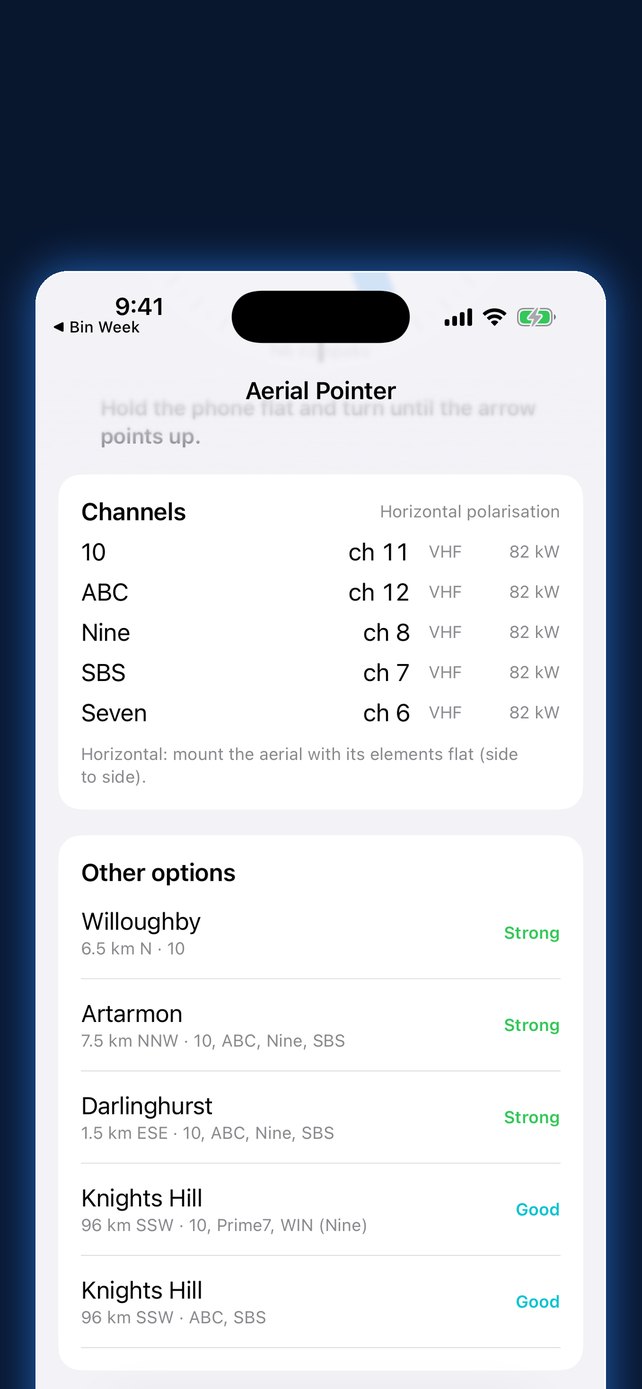 Aerial Pointer: TV Antenna screenshot 3